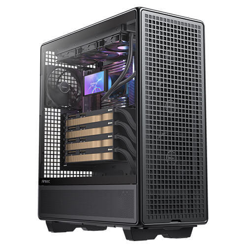 Antec Full-Tower Case with window, Black