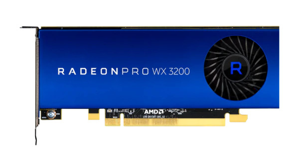 Radeon Pro WX 3200 4GB GDDR5 4-mDP 1.4