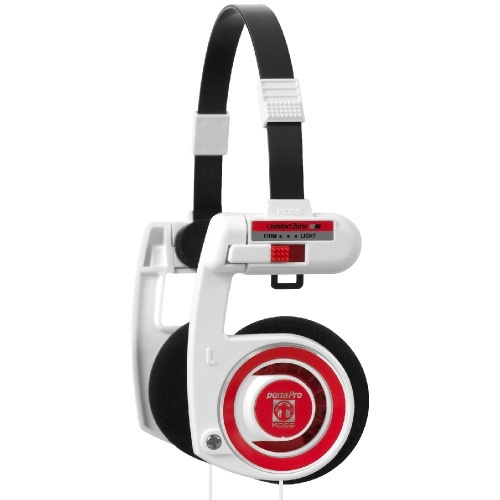 KOSS Kuuloke PortaPro 2.0 On-Ear White Strawberry