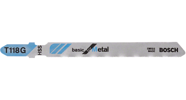 Bosch basic for Metal T 118 G Savklinge Stiksav