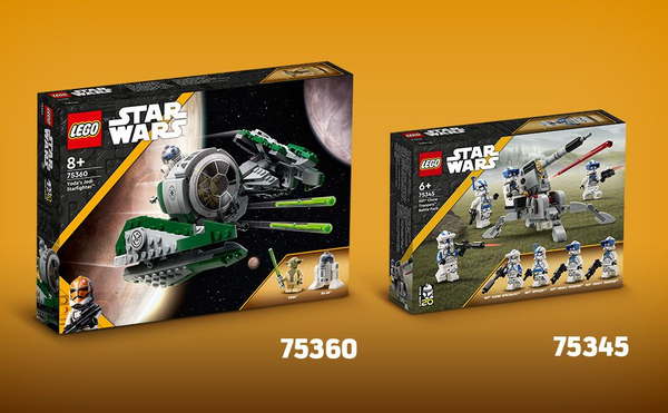 Lego Star Wars Yodas Jedi Starfighter 75360