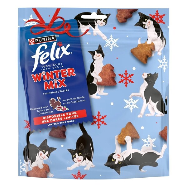 Purina Nestle Felix Winter Mix Turkey &amp; Cranberries, Adult, 200 g