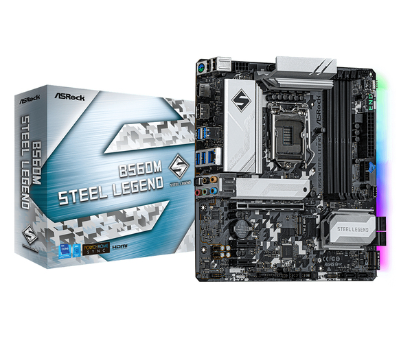 ASRock B560M Steel Legend mATX-emolevy