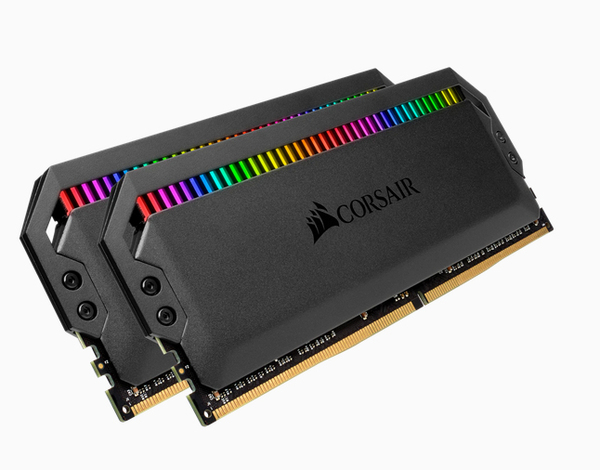 Corsair Dominator Platinum RGB 64GB (3 x 32 GB) DDR4 3600 MHz, CL18 - memory, Black