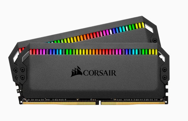 Corsair Dominator Platinum RGB 64GB (3 x 32 GB) DDR4 3600 MHz, CL18 - memory, Black