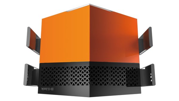 D-Link EXO DIR-879 Wi Fi Router, 802.11a/g/n/ac,5 GHz/1300 Mbps,orange
