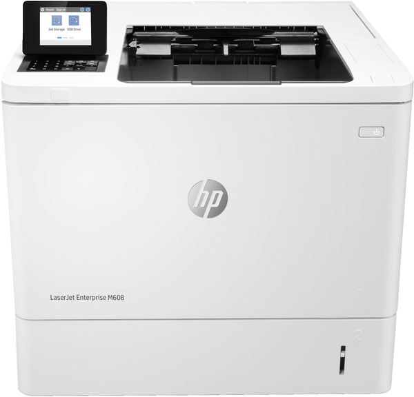 HP LaserJet Enterprise M608n LAN, A4 - mono laser printer