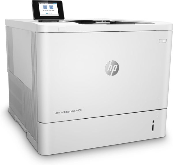 HP LaserJet Enterprise M608n LAN, A4 - mono laser printer