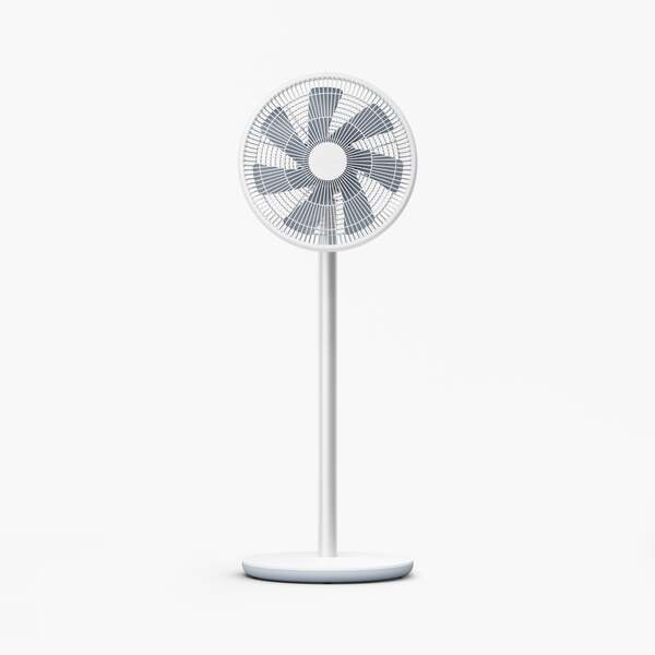 Smartmi Standing Fan 2S - smart golvfl&auml;kt, vit