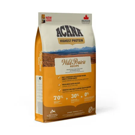 ACANA Wild Prairie, Koiran kuivaruoka, Senior, 6 kg