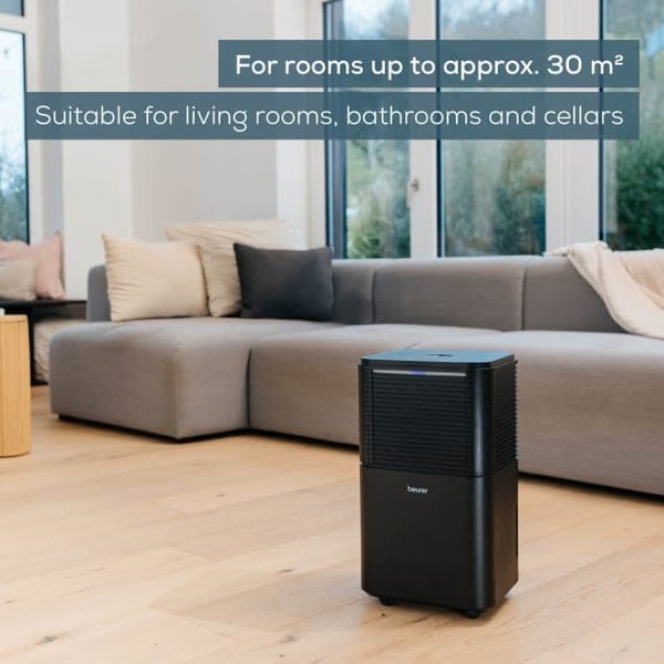 Beurer LE 150 Luftavfuktare, 12 l/24h, 30 m&sup2;, 2 l