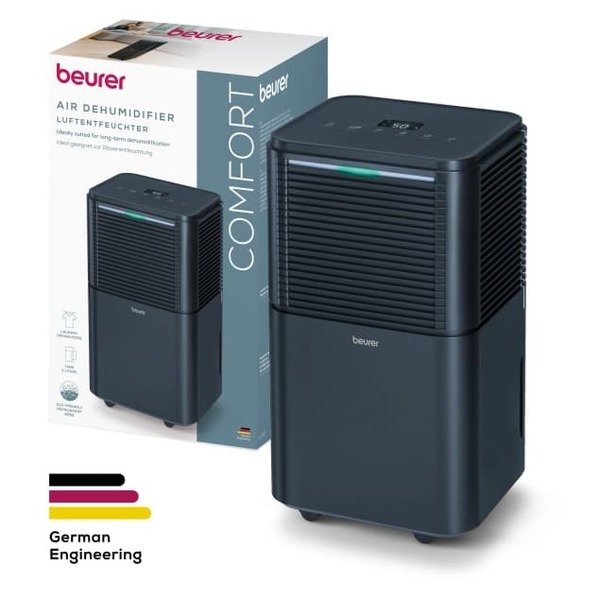 Beurer LE 150 Luftavfuktare, 12 l/24h, 30 m&sup2;, 2 l