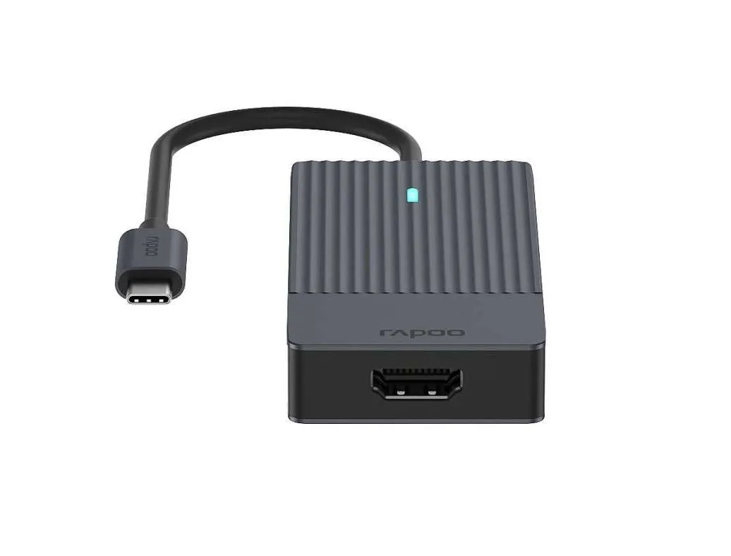 (Bargains) RAPOO Multiport USB-C UCM-2001 4-in-1 USB-C Adapter