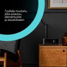 EPSON Lifestudio POP Projector 700lm EF-62B Metallic Black