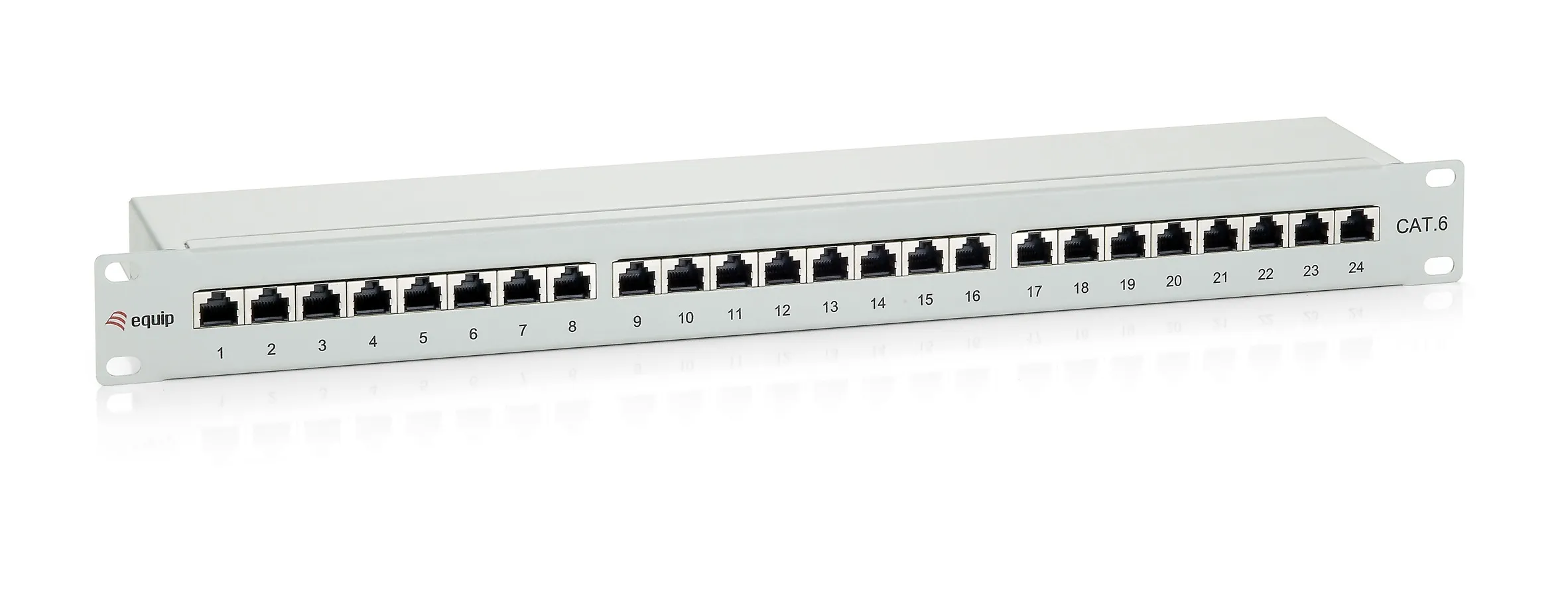 PatchPanel Cat.6 24 Port equip