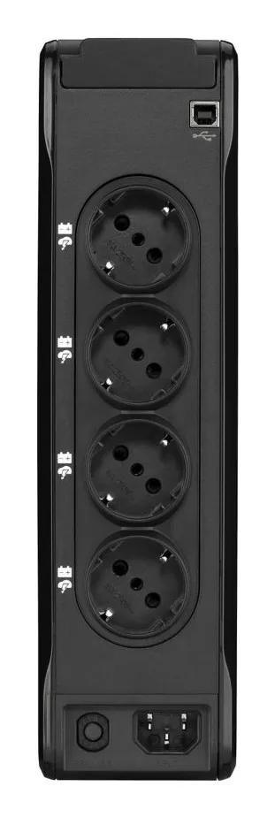 Eaton 3P Ellipse 1300 USB DIN 1300VA/840W - surge protection