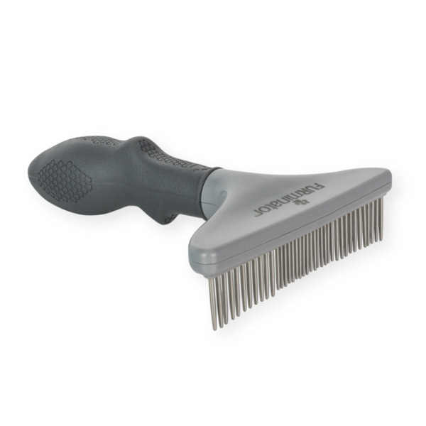 Furminator Grooming Rake f&ouml;r husdjur med tjock p&auml;ls