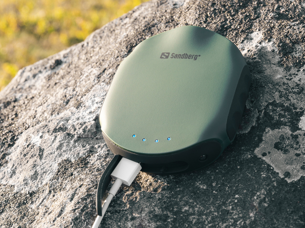 Sandberg Survivor - powerbank, 10000 mAh, Green/Grey