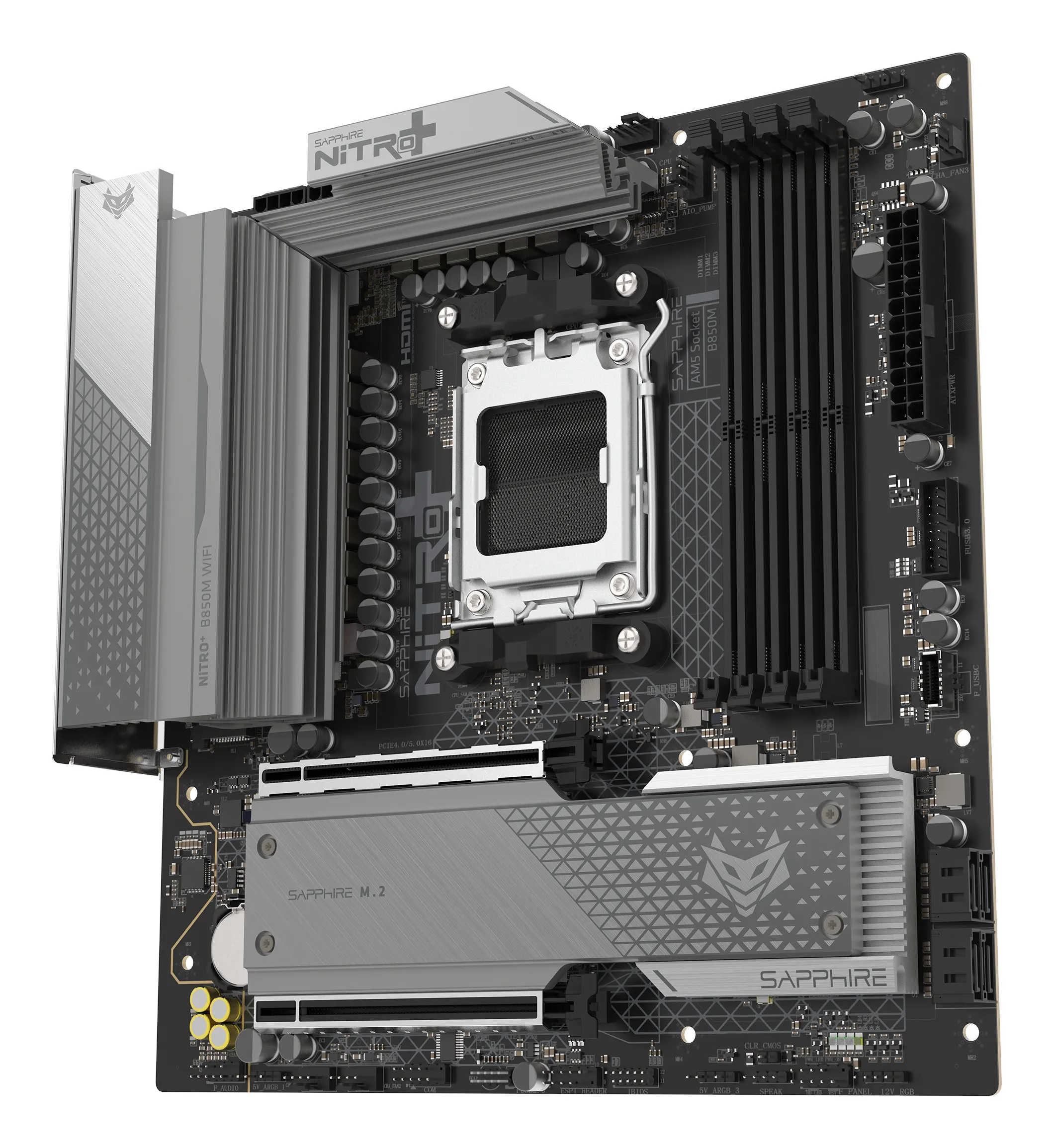 Sapphire NITRO+ B850M WIFI AM5 mATX Motherboard