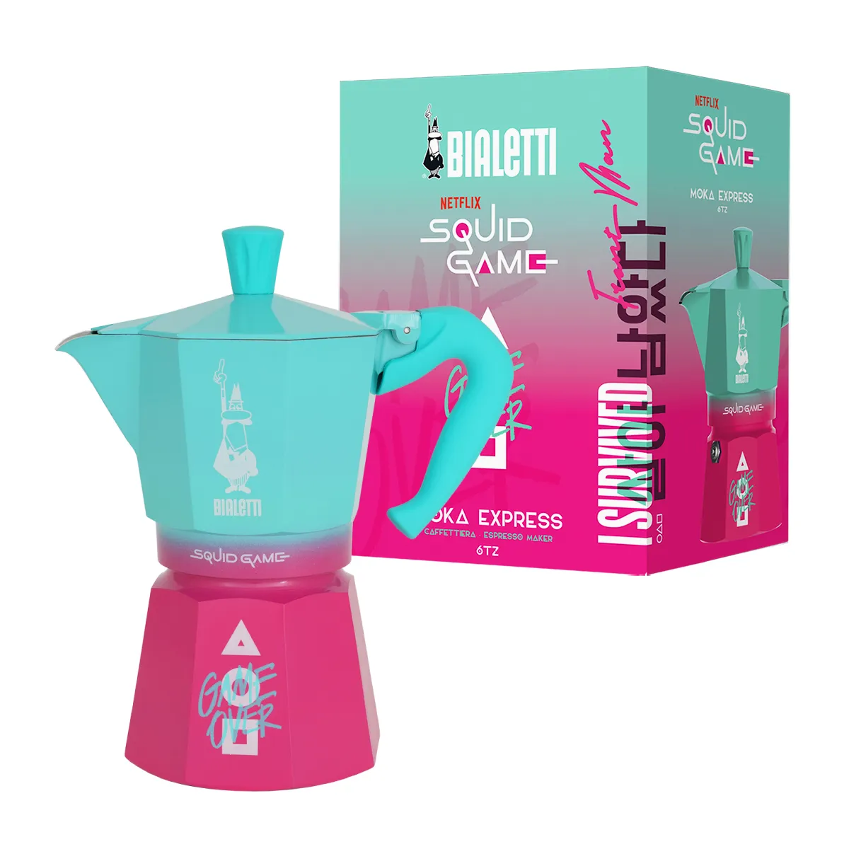 Bialetti Moka Express Squid Game 6TZ