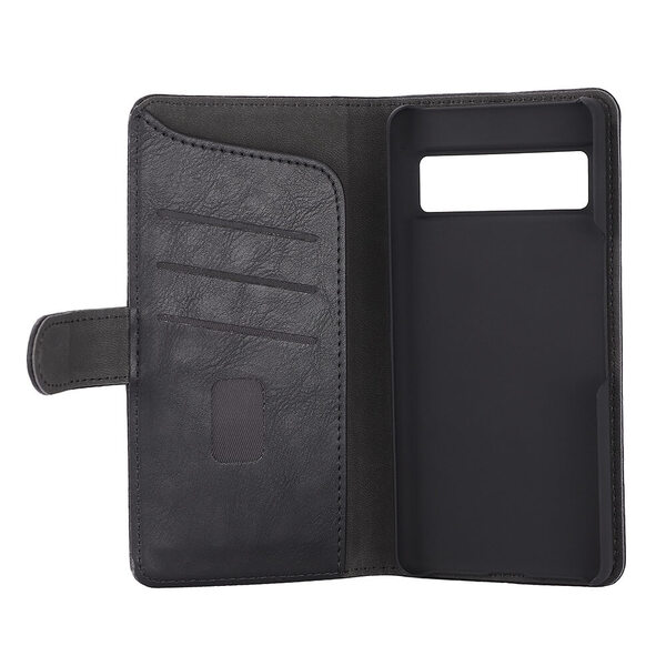 GEAR Wallet, Google Pixel 7 - plånboksfodral, Svart