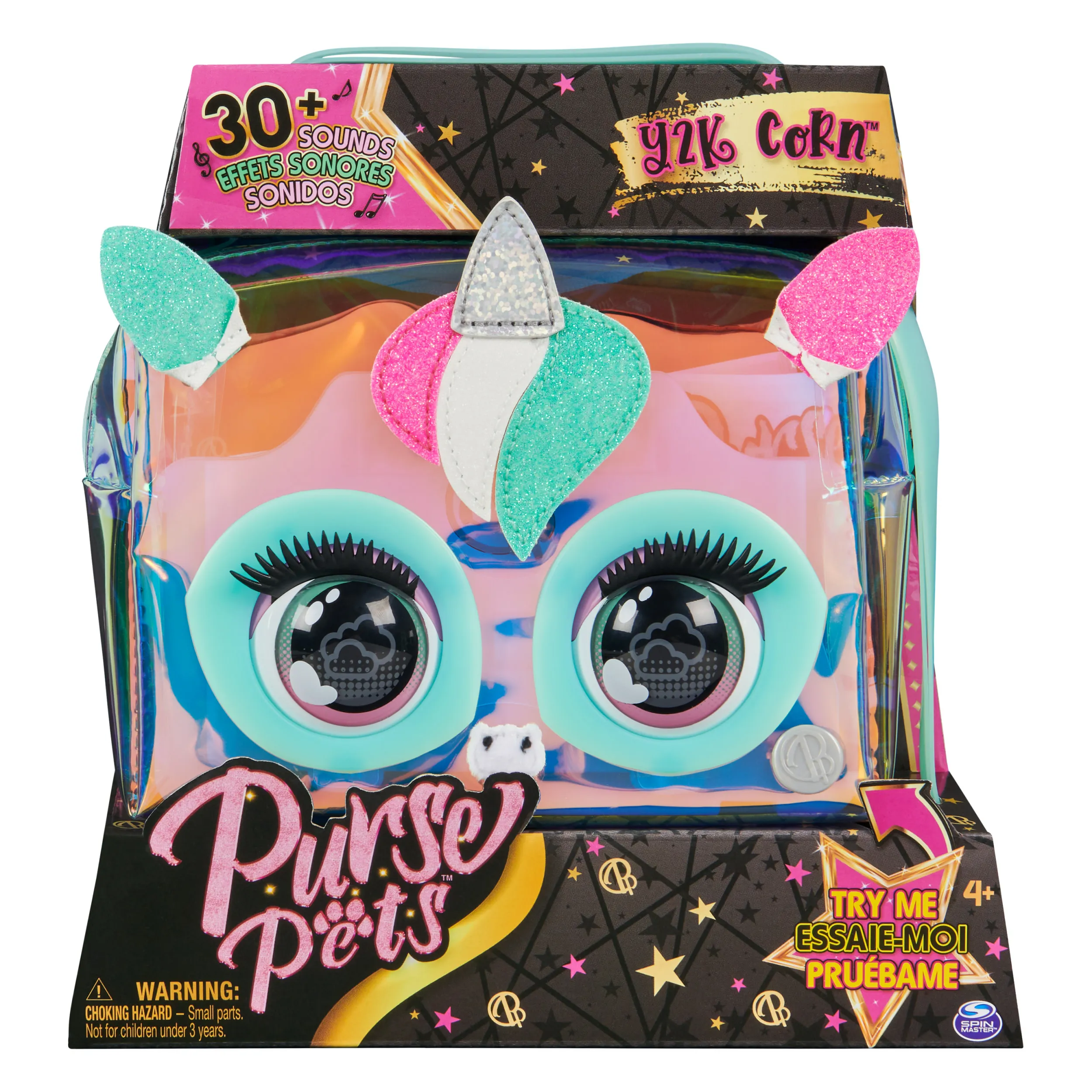 Spin Master Purse Pets Holographic Unicorn, Bag (Multi-Colour)