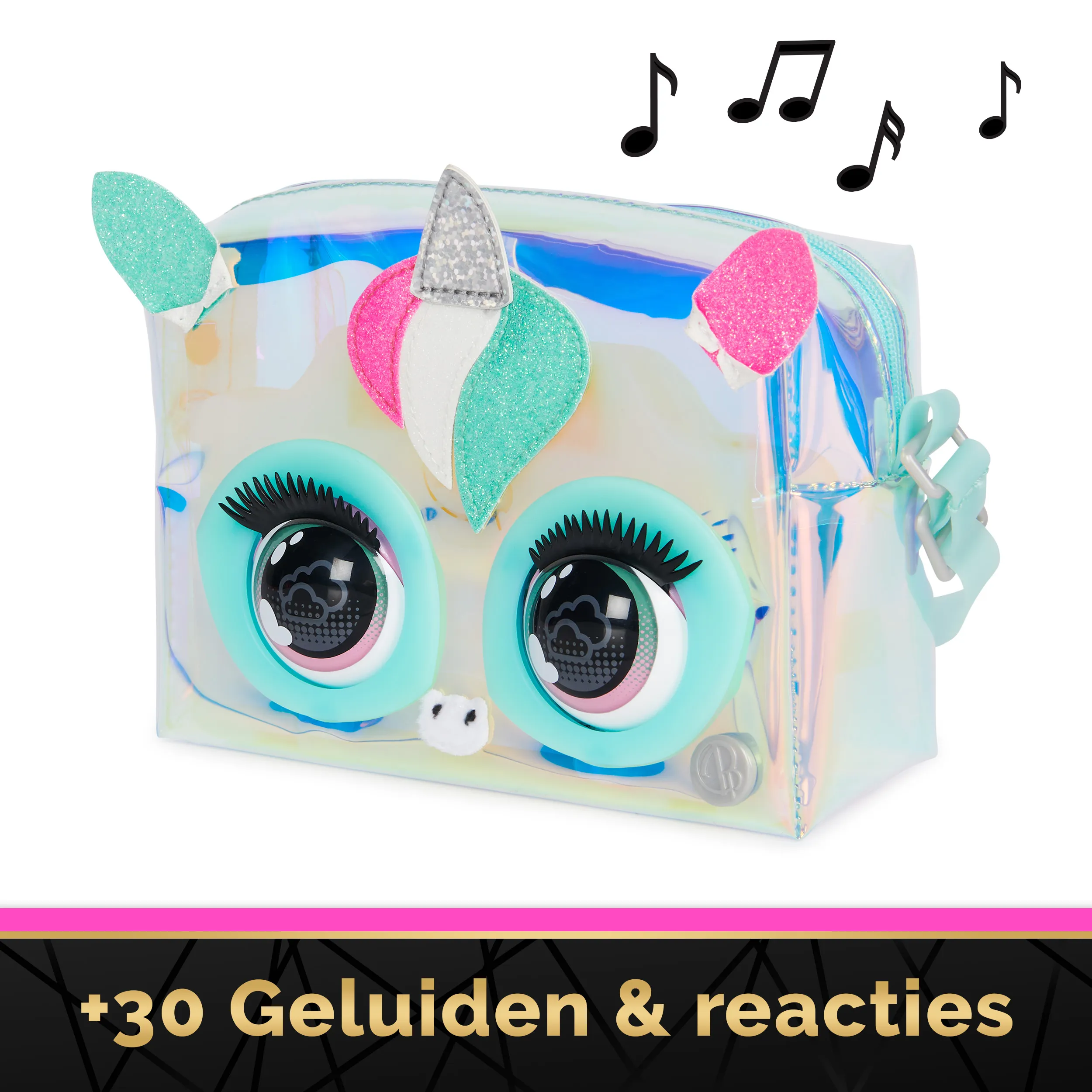 Spin Master Purse Pets Holographic Unicorn, Bag (Multi-Colour)