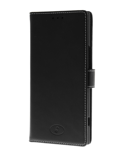 Insmat Flip Case, Xperia XZ - Wallet Case, Black