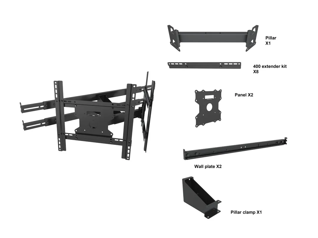 M Store Shelf Mount Pro Dual 49BDL-4050D