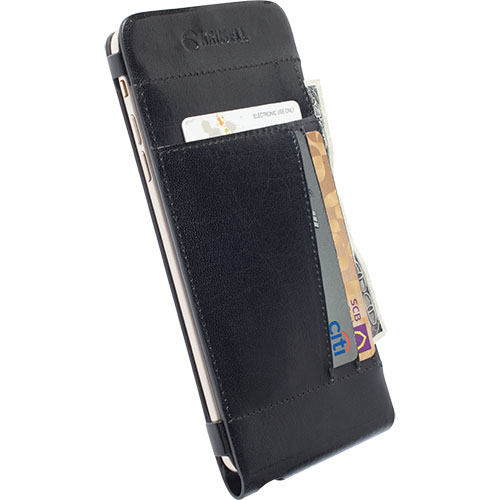 Krusell Kalmar, iPhone 6 Plus/6s Plus - Wallet Case, Black