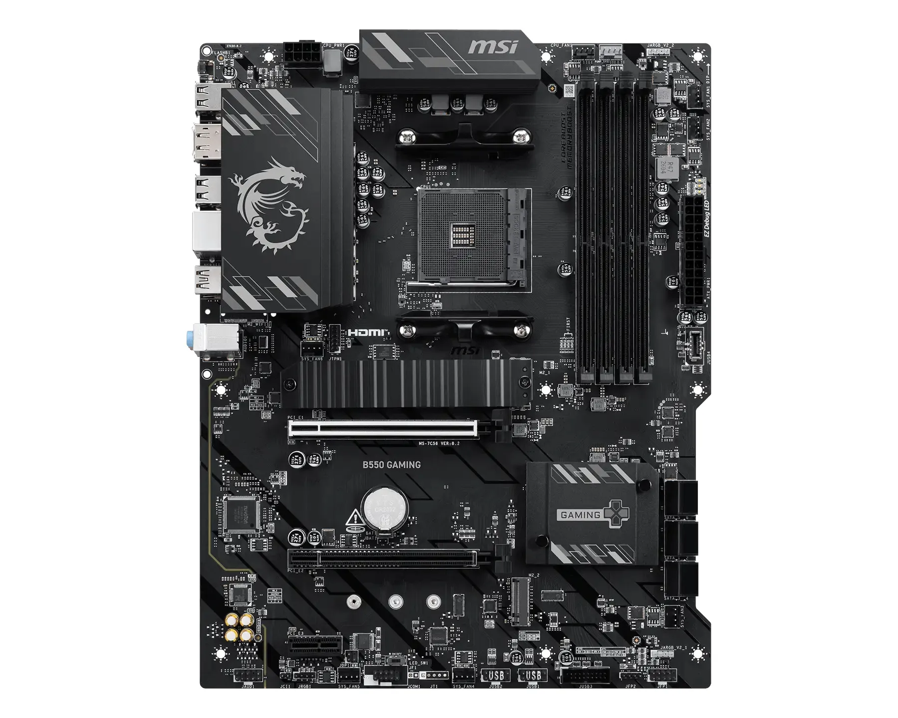 MSI MPG B550 GAMING PLUS AM4 ATX moderkort