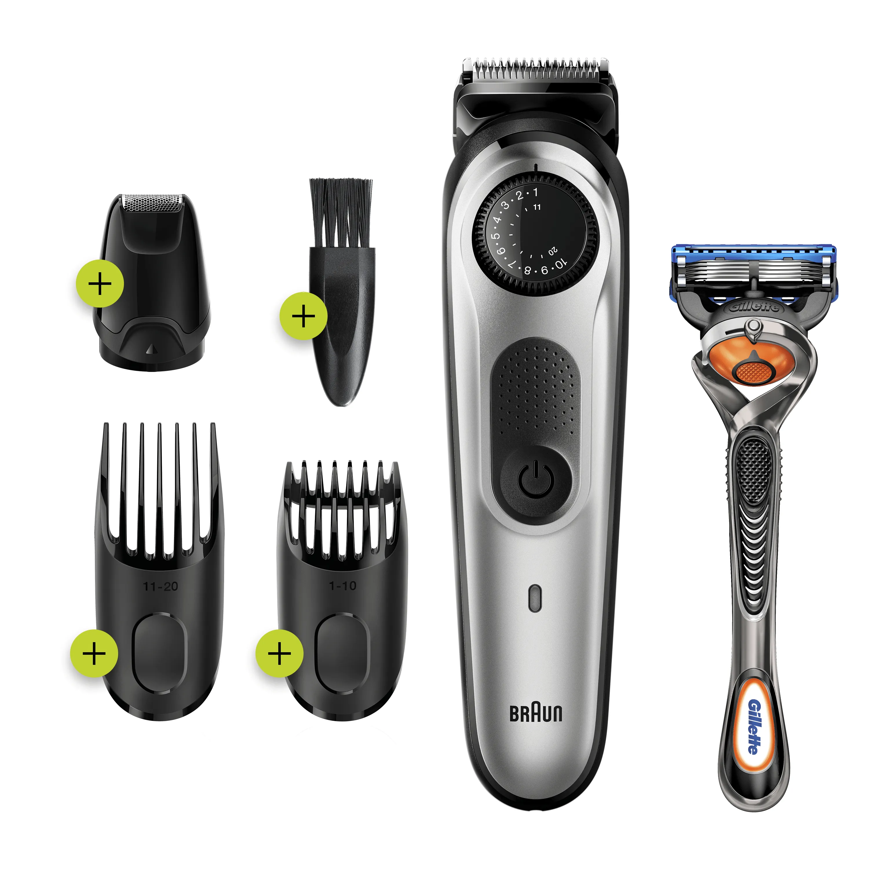 Braun BT5265 - beard trimmer, Black/Silver