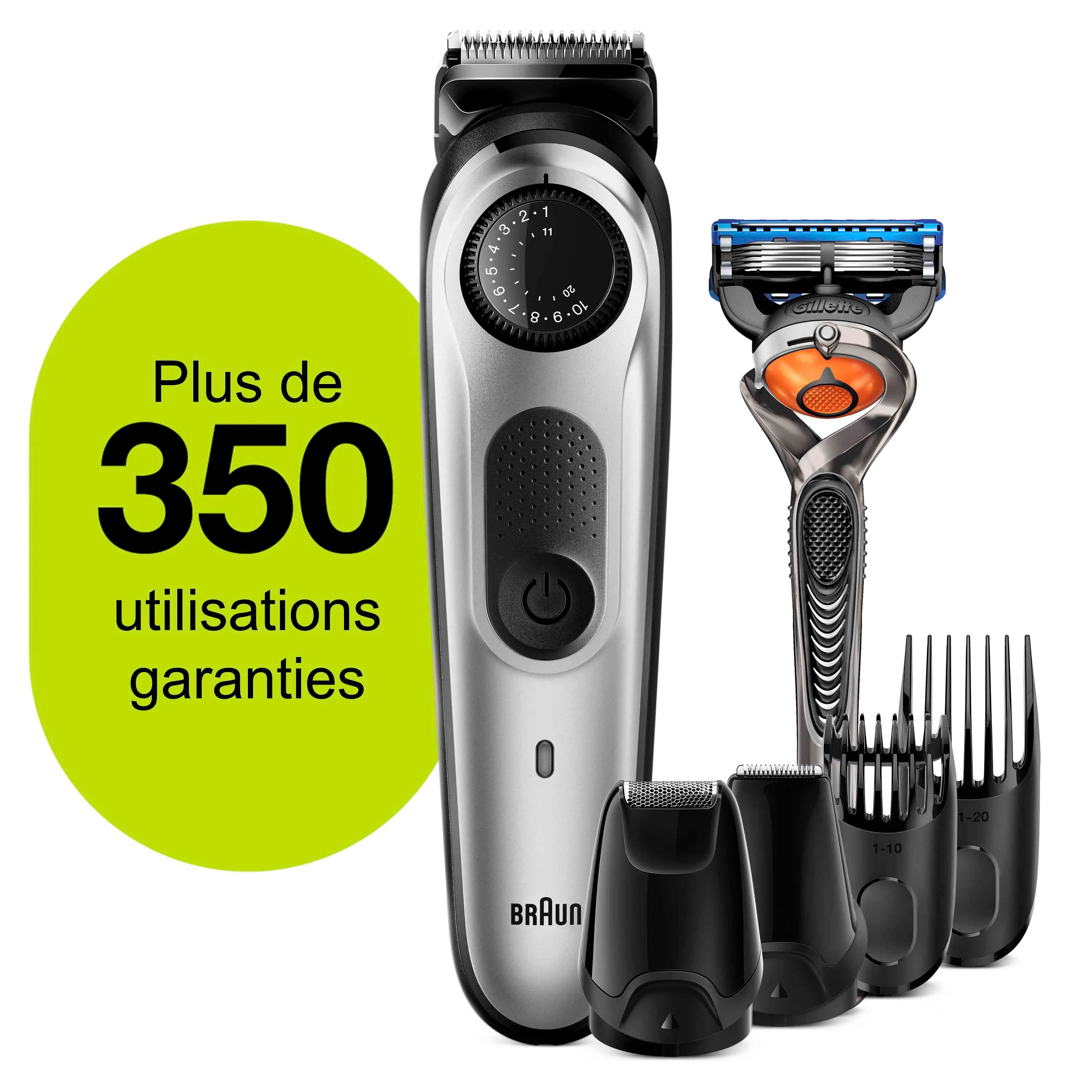 Braun BT5265 - beard trimmer, Black/Silver
