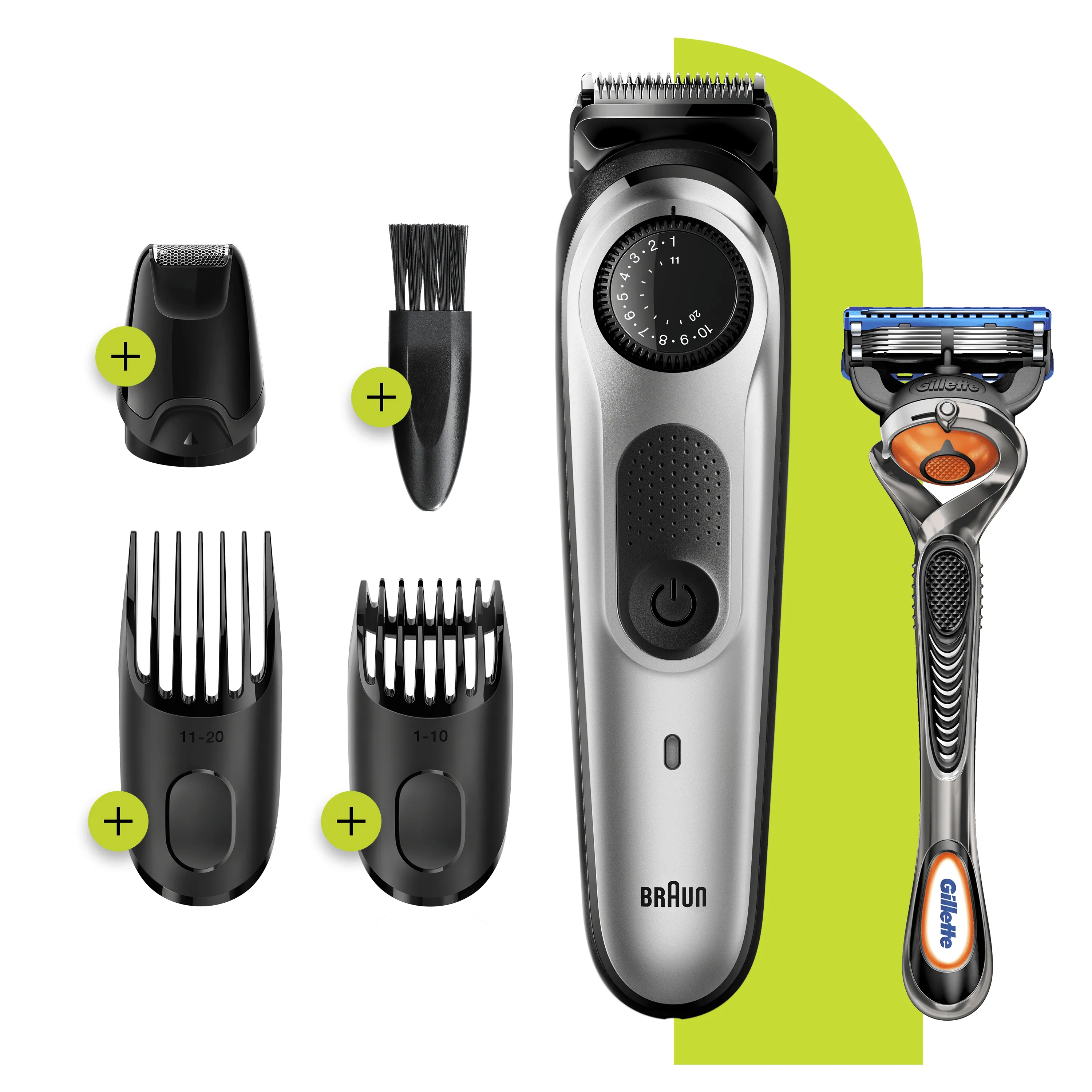 Braun BT5265 - beard trimmer, Black/Silver