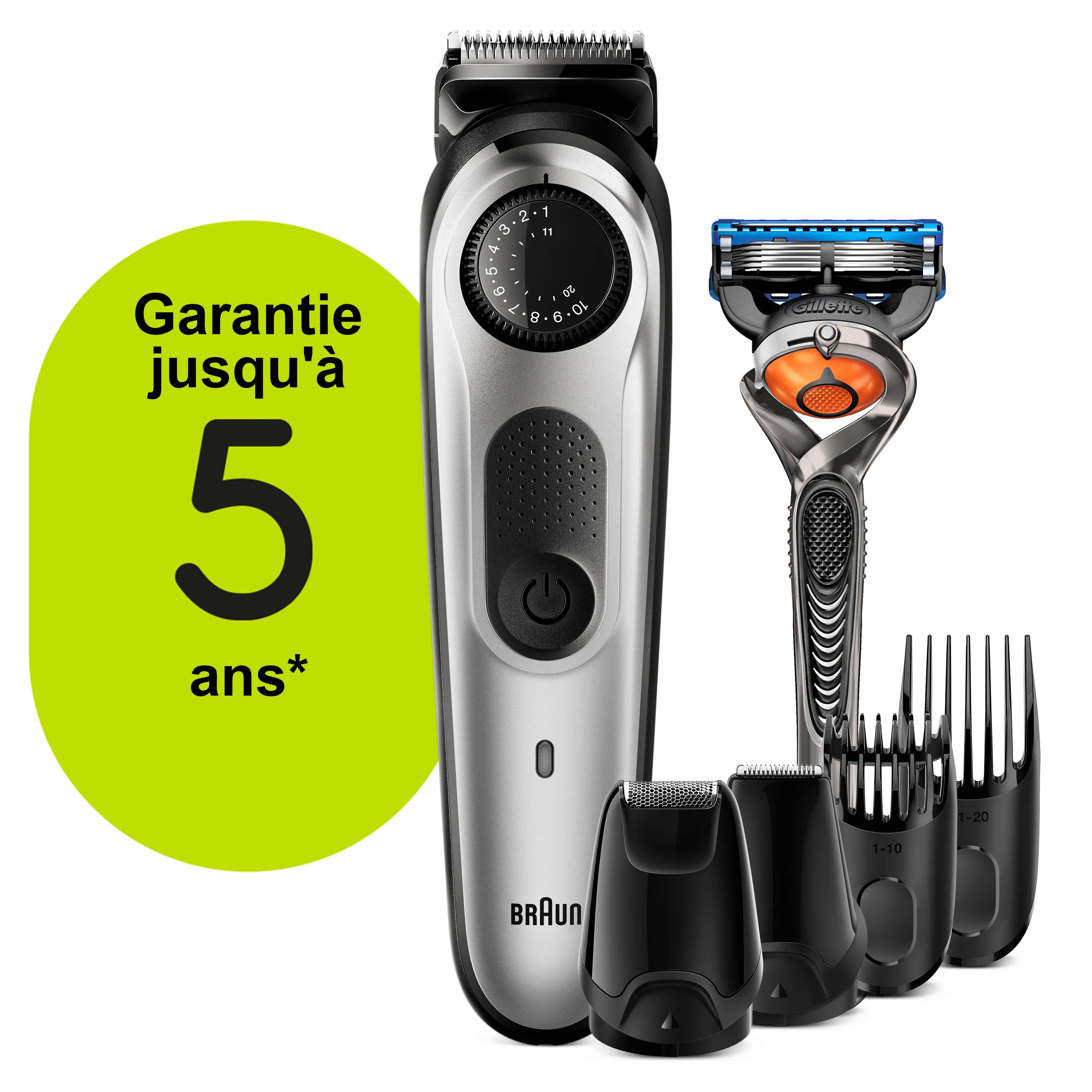 Braun BT5265 - beard trimmer, Black/Silver