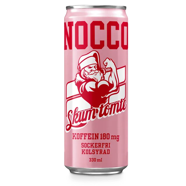 NOCCO BCAA Skum tomte -energiajuoma 330ml, 24-pack