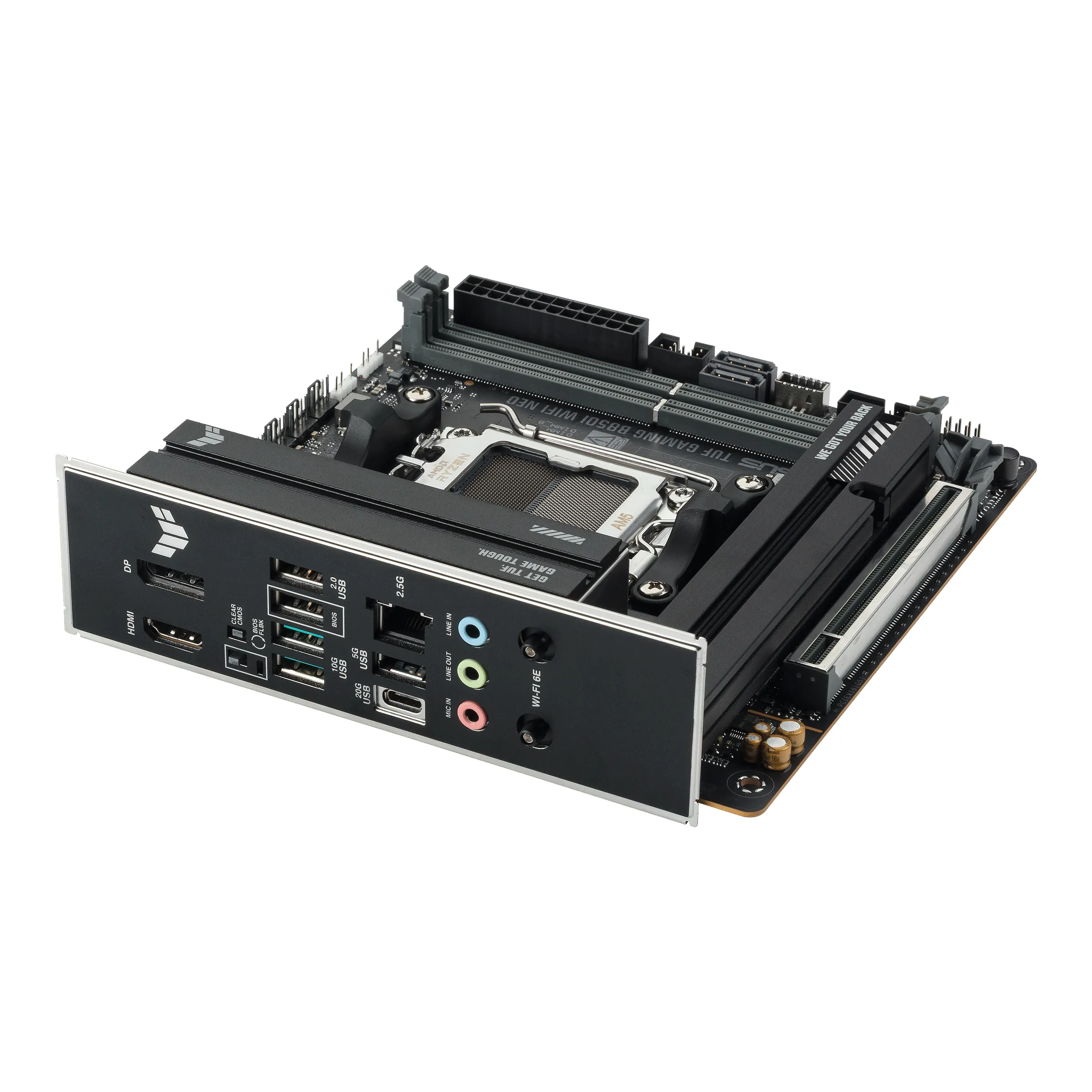 Asus TUF GAMING B850I WIFI NEO AM5 Mini-ITX Motherboard