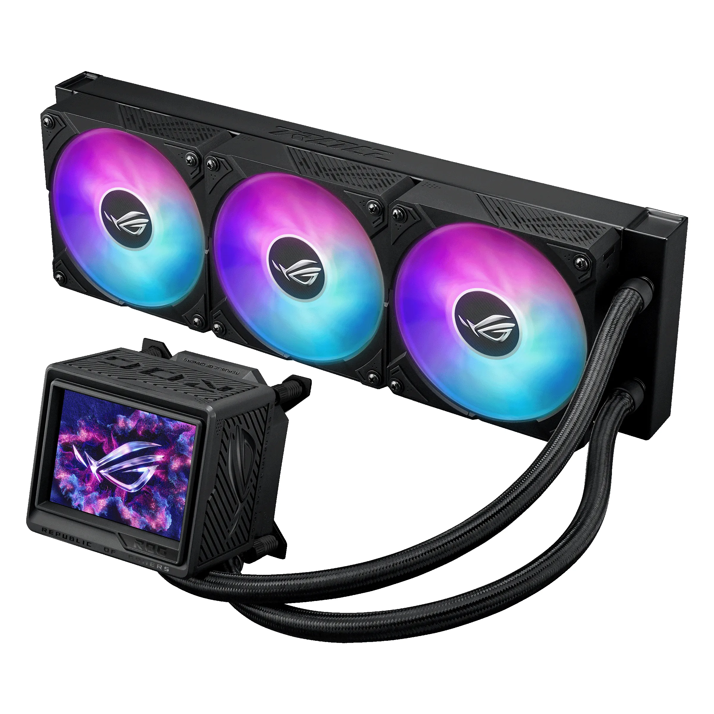 Asus ROG RYUJIN III 360 ARBG Extreme AiO - liquid cooler, black