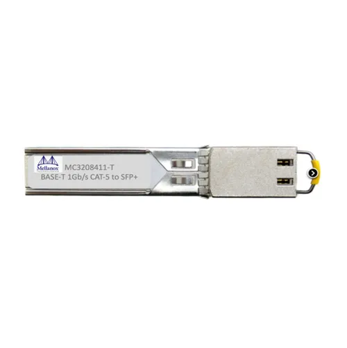 NVIDIA 1 Gbit/s SFP&ndash;RJ45 Ethernet-l&auml;hetin-vastaanotinmoduuli, Stainless steel