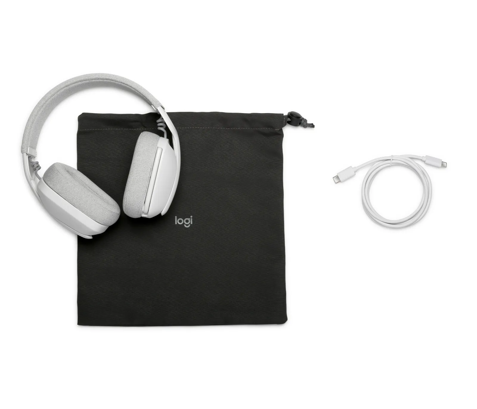 Logitech Zone Vibe 100 - wireless headset, off-white Logitech Zone Vibe 100 - wireless headset, off-white