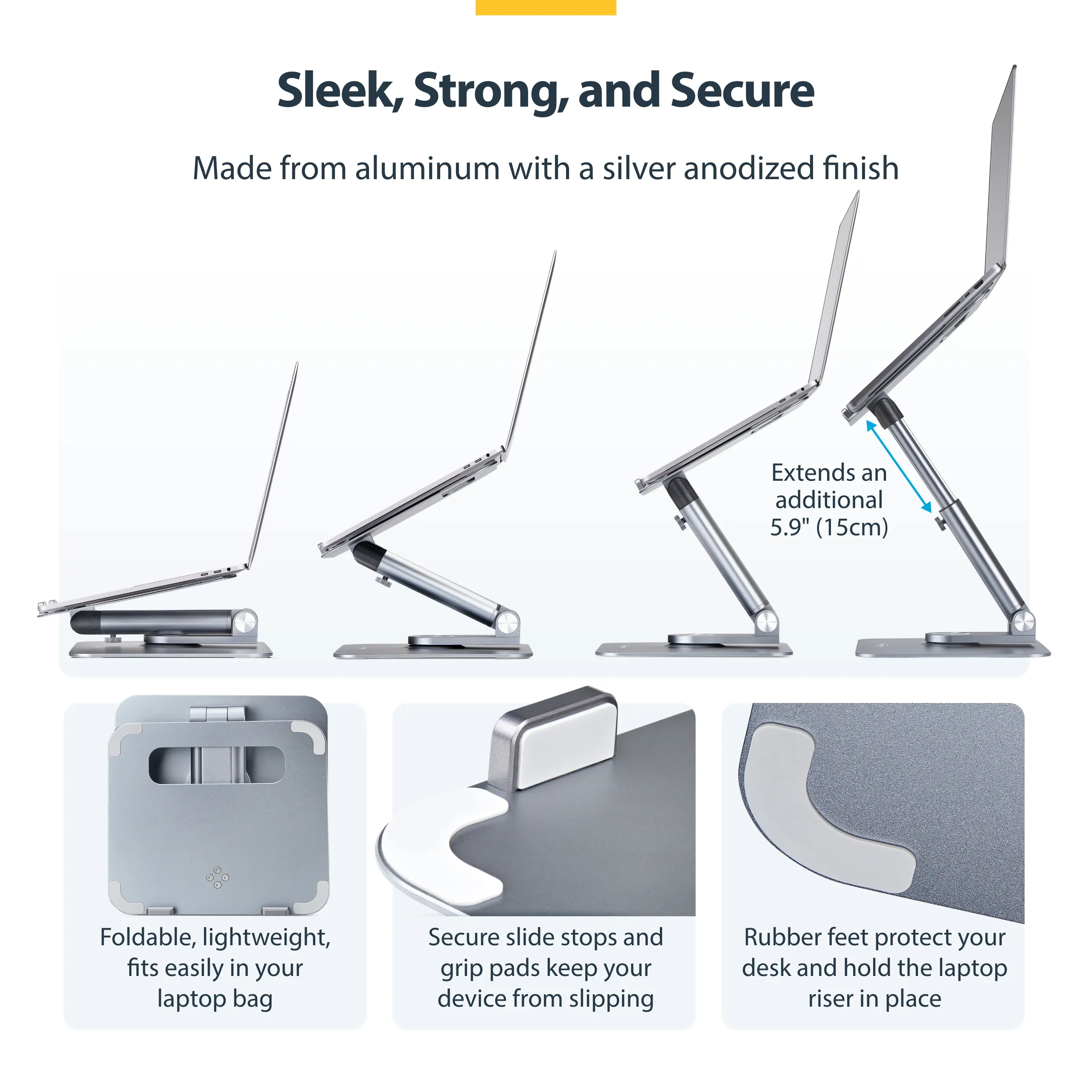 Startech Telescopic - notebook stand riser