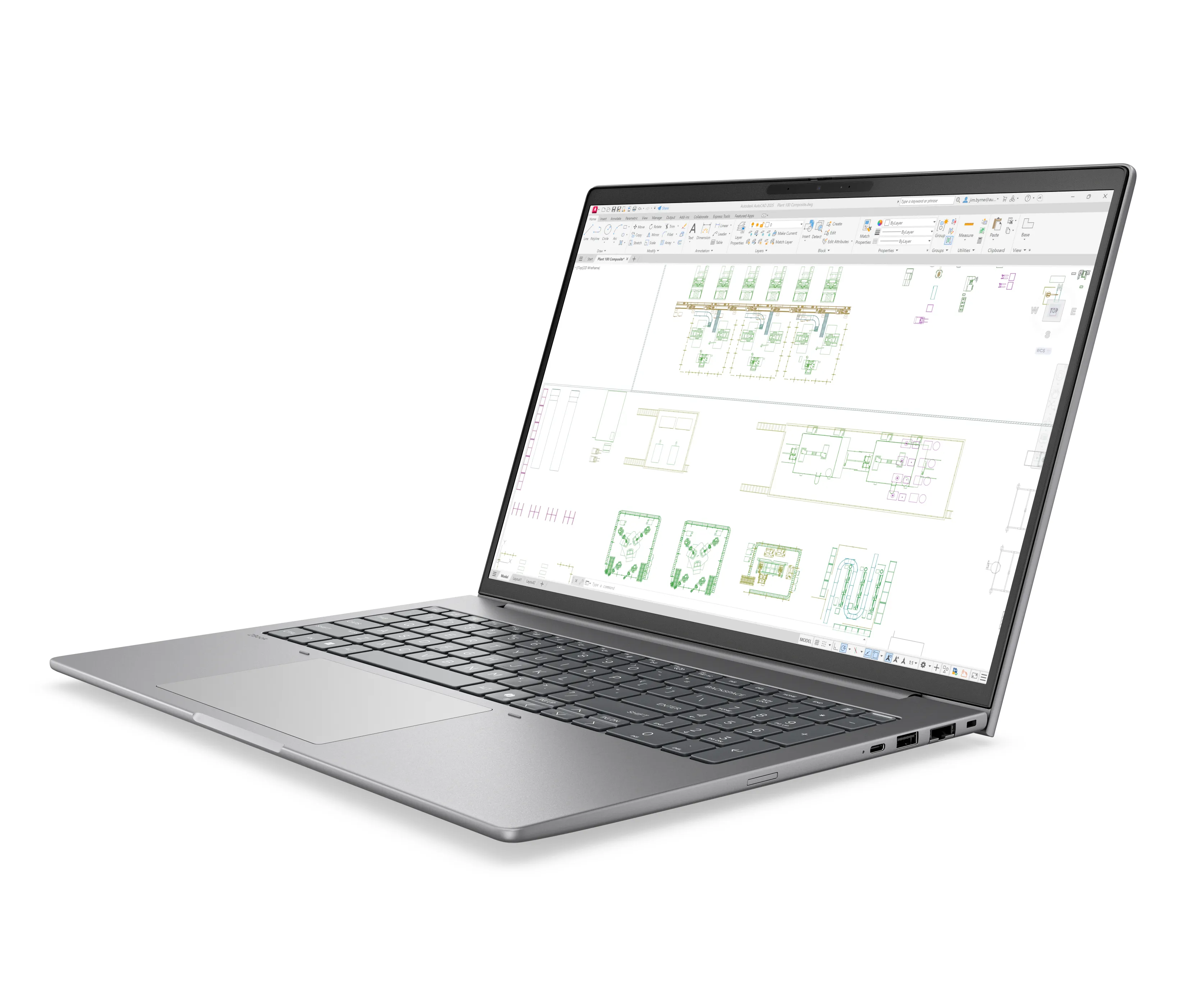 HP ZBook 8 G2i 16.0" Ultra 7 356H, 4GB, 512GB, RTX PRO 500, Win 11 Pro - Notebook, Silver