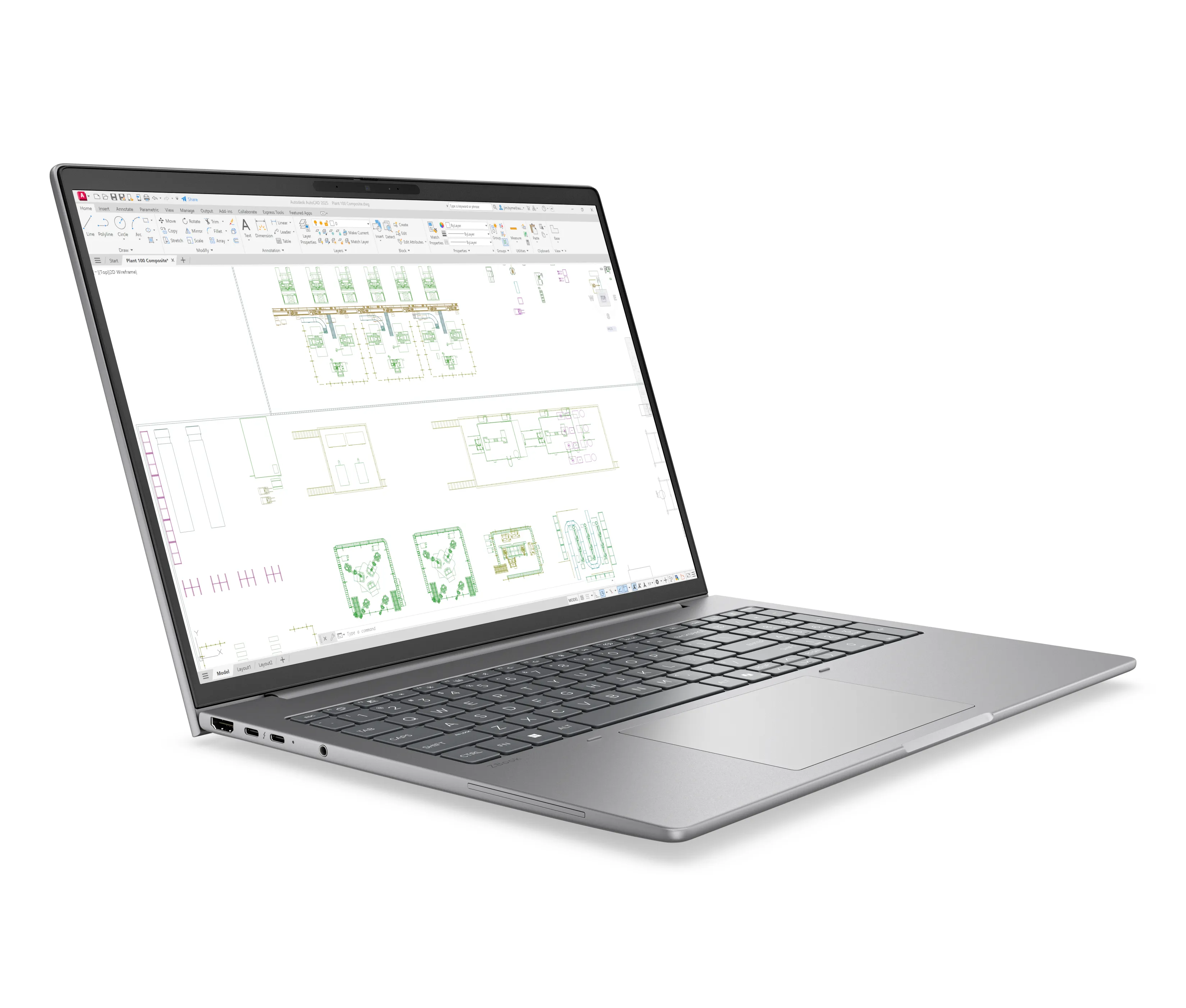 HP ZBook 8 G2i 16.0" Ultra 7 356H, 4GB, 1TB, RTX PRO 500, Win 11 Pro - Notebook, Silver