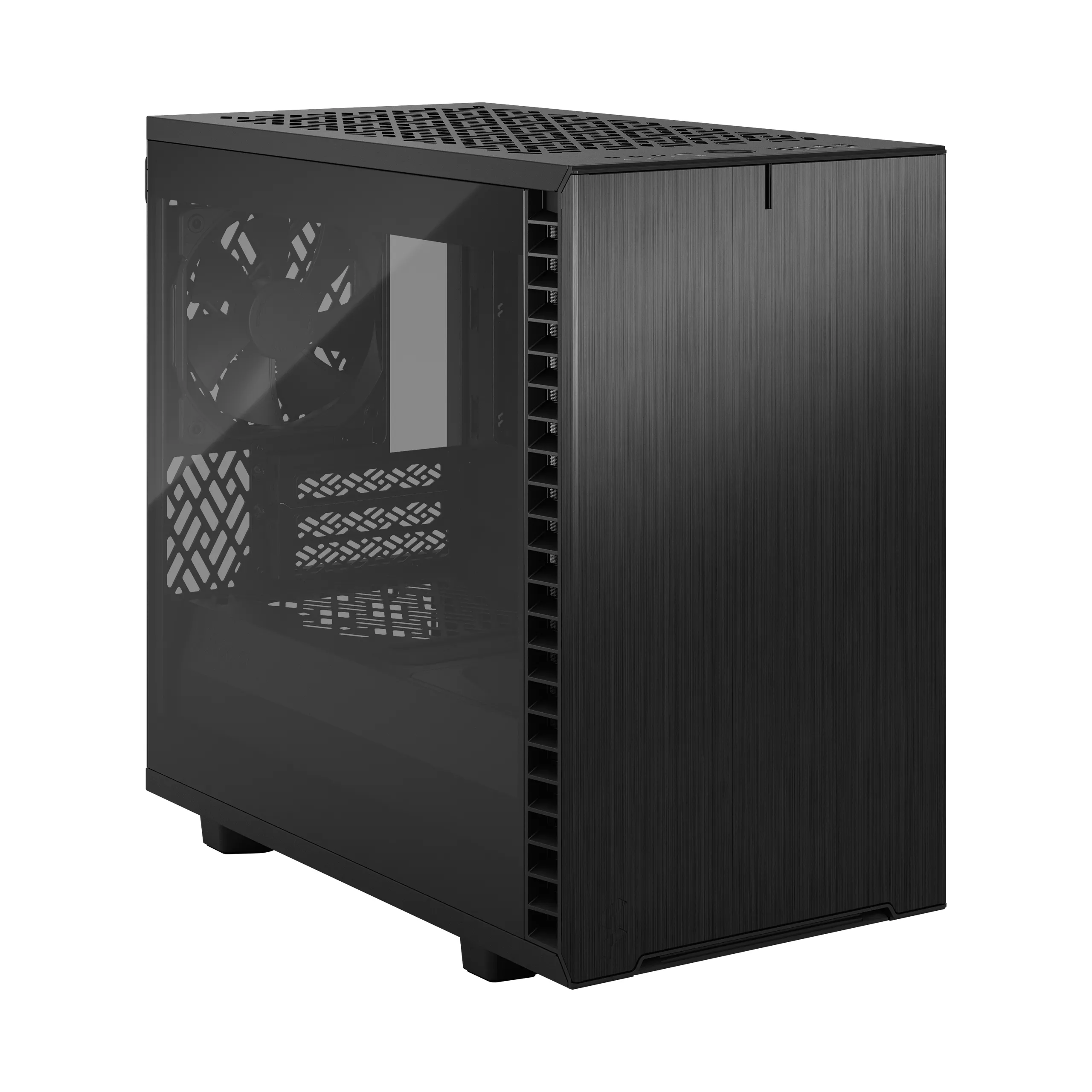 Fractal Design Define 7 Nano - Mini Tower case with window, Black / Light Tint