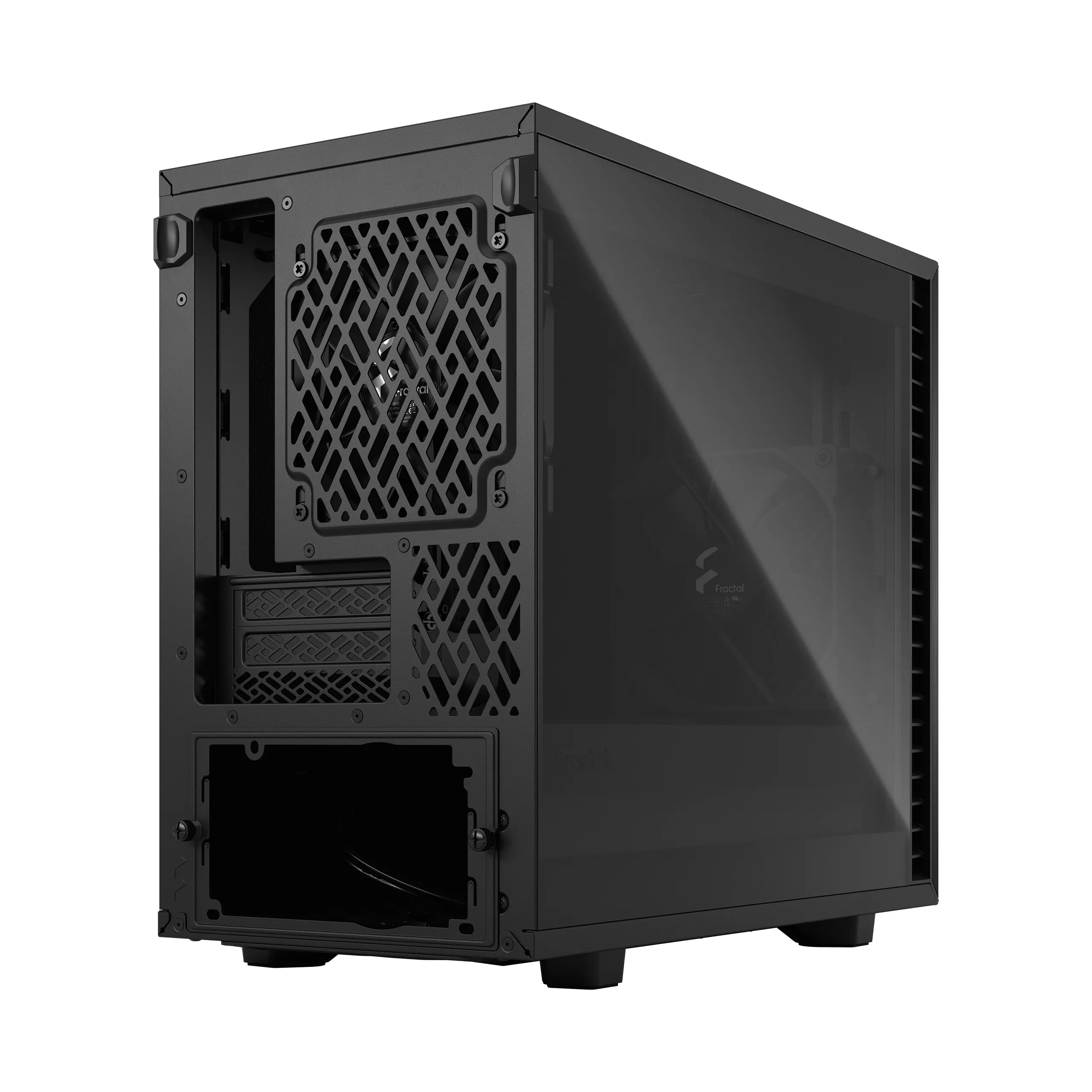 Fractal Design Define 7 Nano - Mini Tower case with window, Black / Light Tint