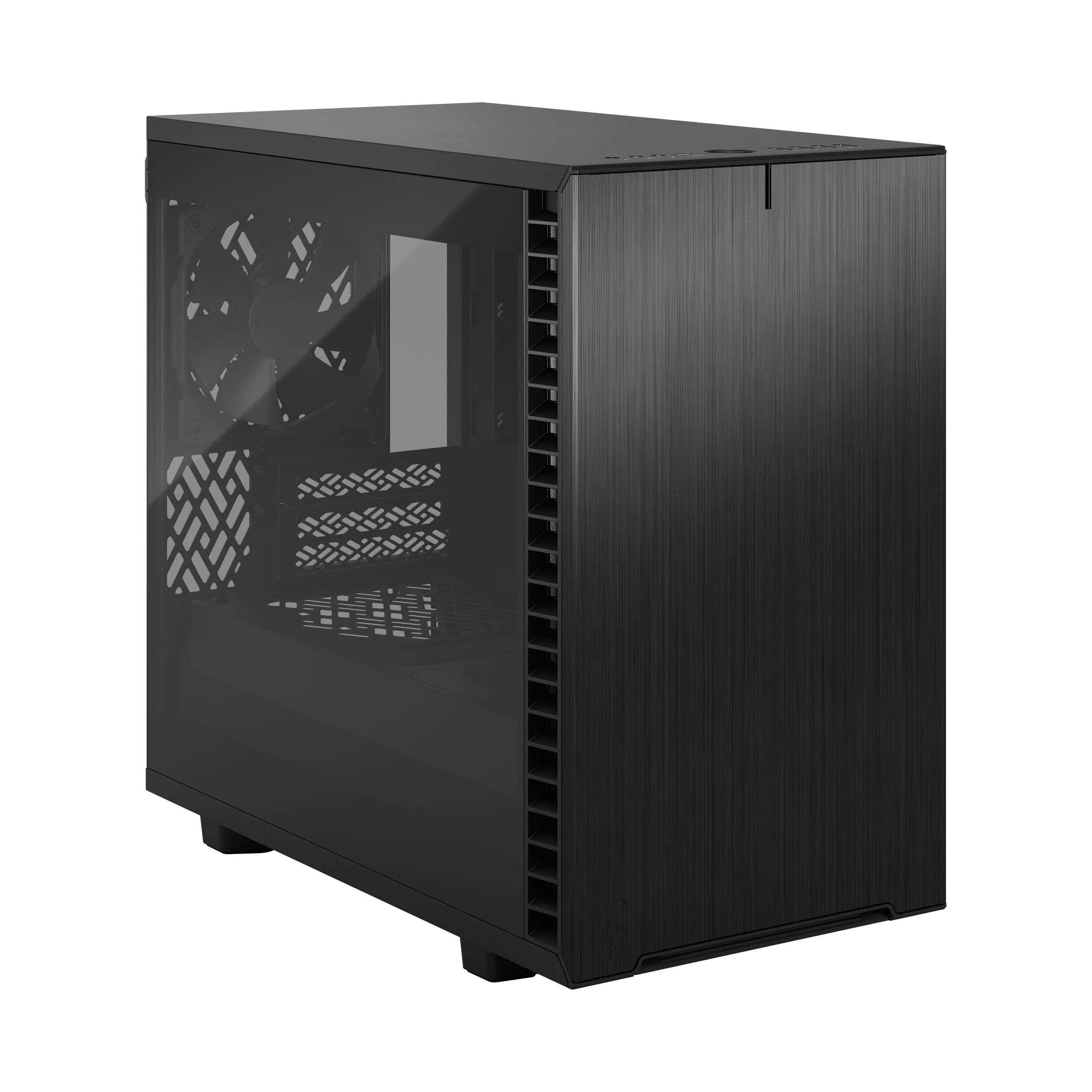 Fractal Design Define 7 Nano - Mini Tower case with window, Black / Light Tint
