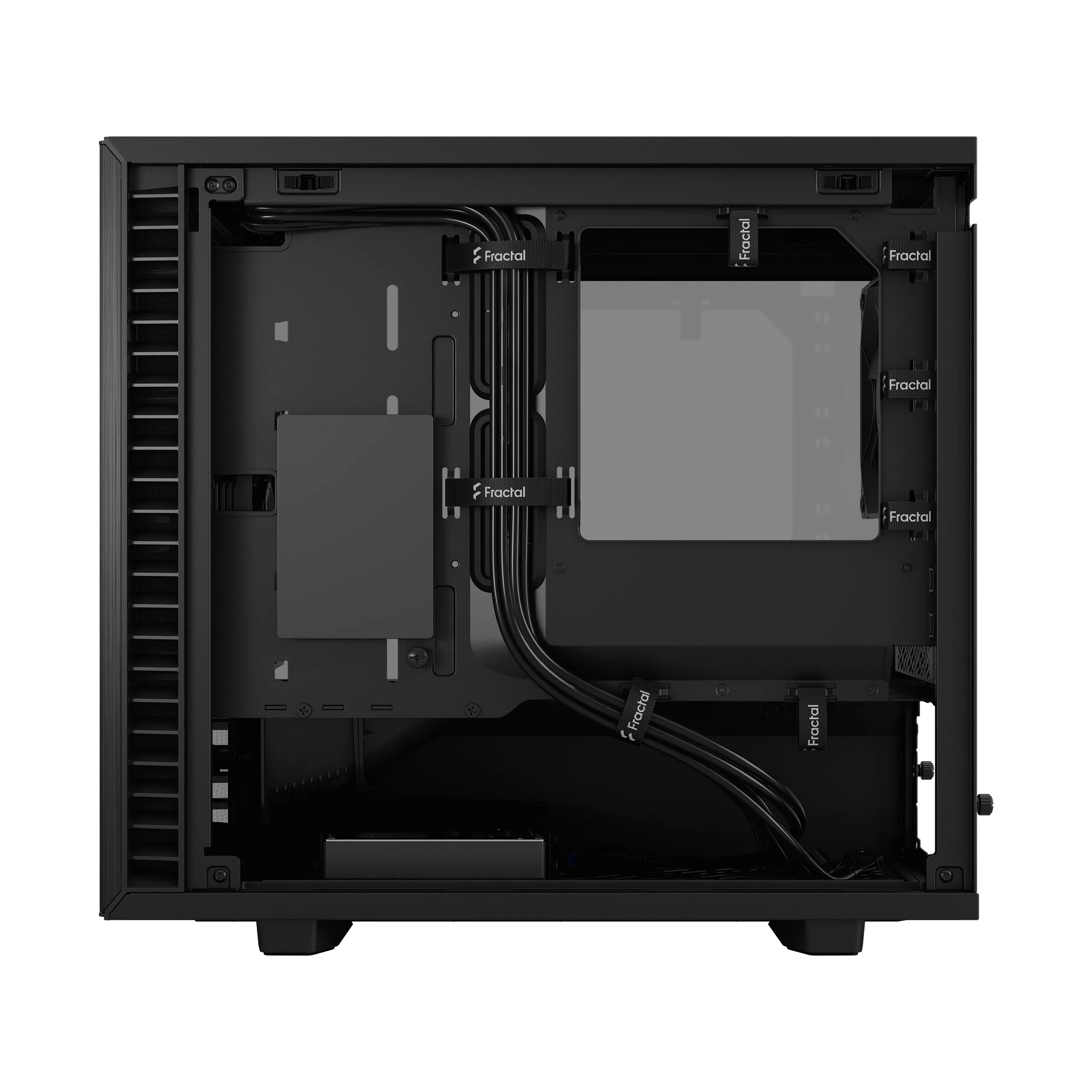 Fractal Design Define 7 Nano - Mini Tower case with window, Black / Light Tint