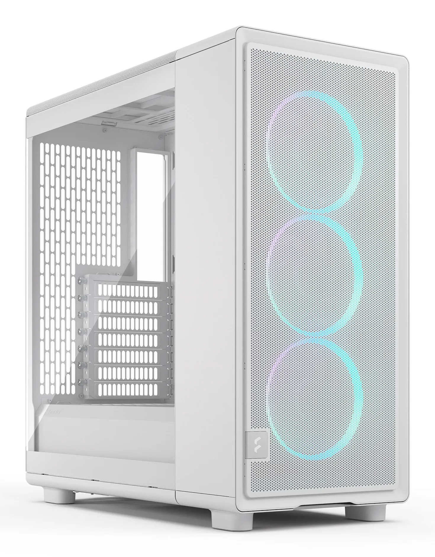 Fractal Design Epoch RGB -miditornikotelo ikkunalla, Valkoinen