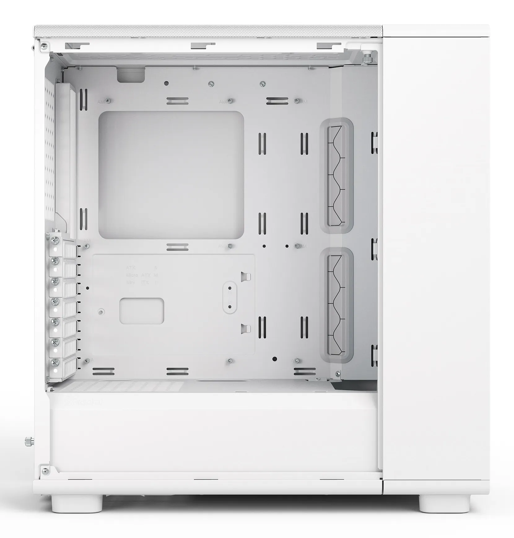 Fractal Design Epoch RGB -miditornikotelo ikkunalla, Valkoinen