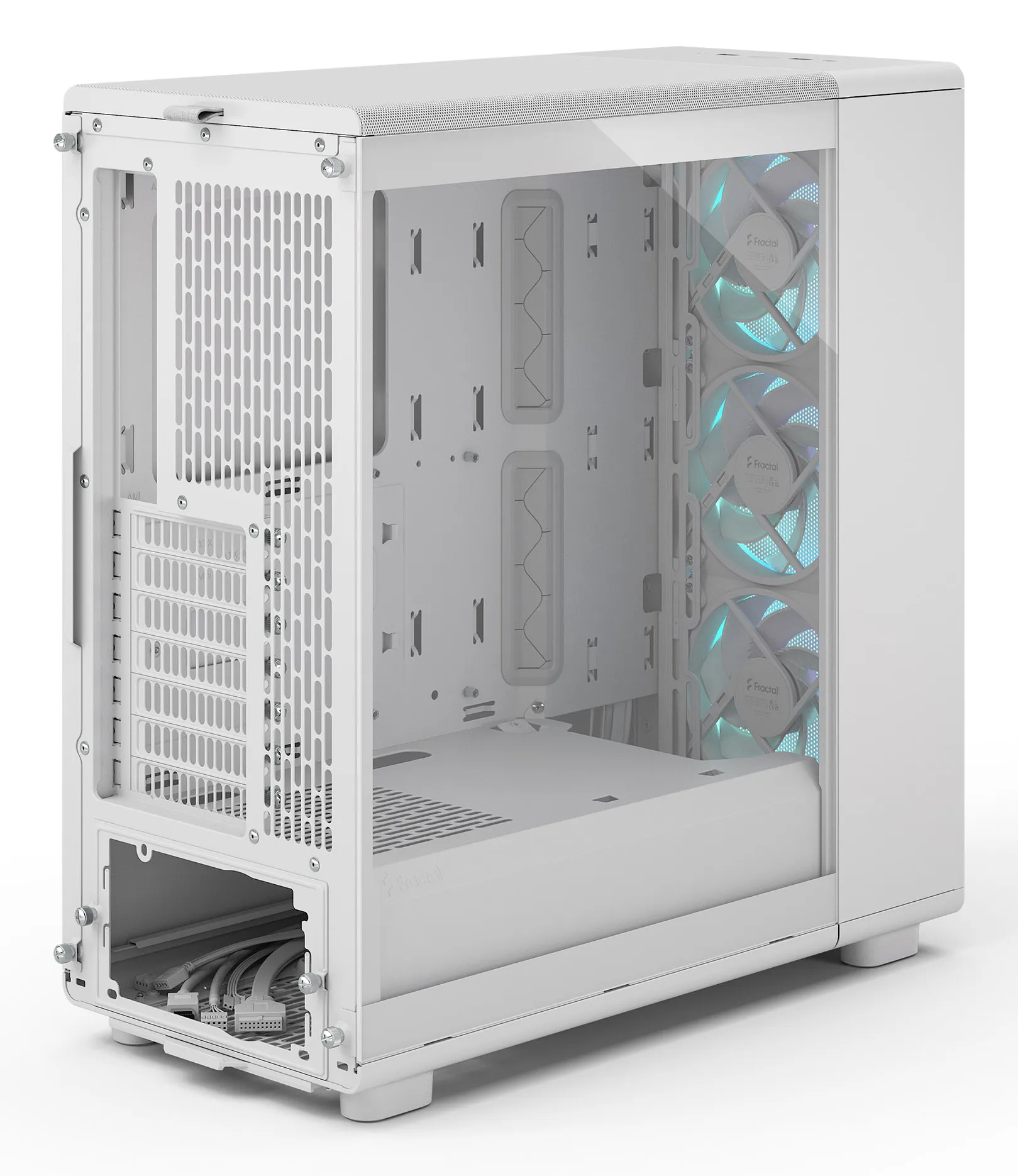 Fractal Design Epoch RGB -miditornikotelo ikkunalla, Valkoinen